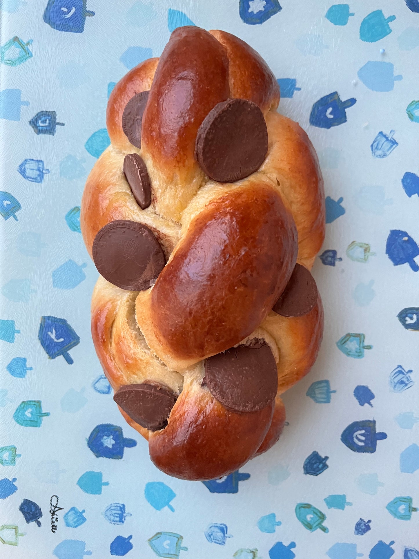 "Gelty" Pleasure Challah AKA Chanukah Challah