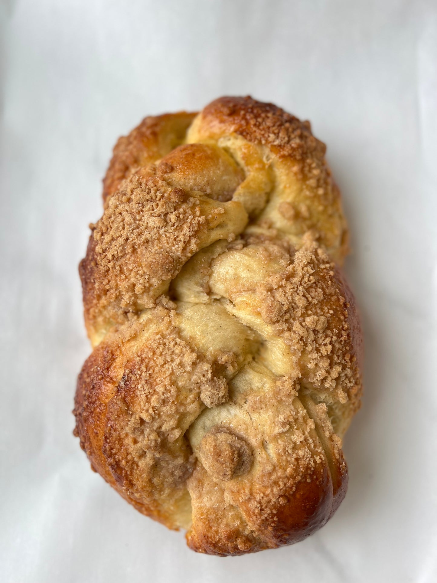 Coffee Crumble Holiday Challah