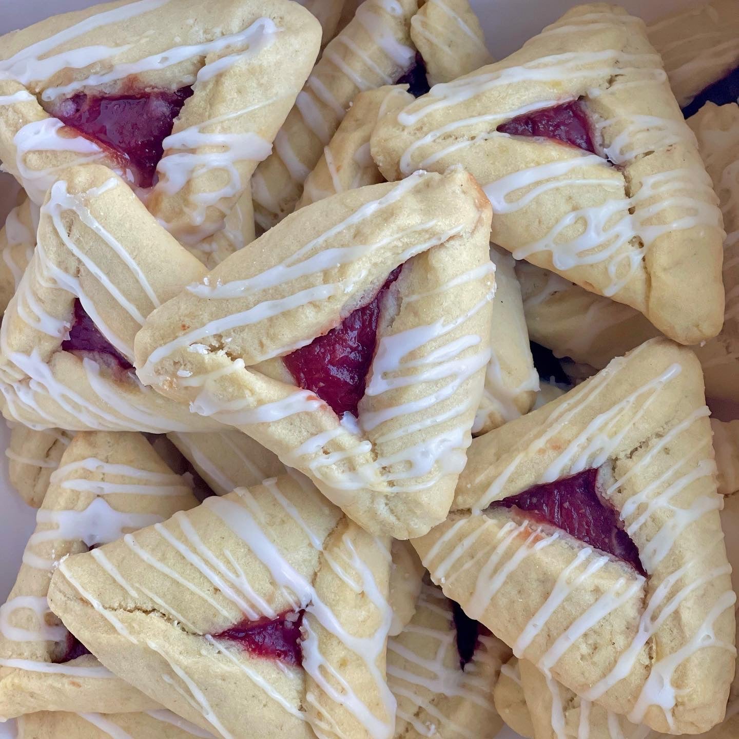 Strawberry Hamantaschen