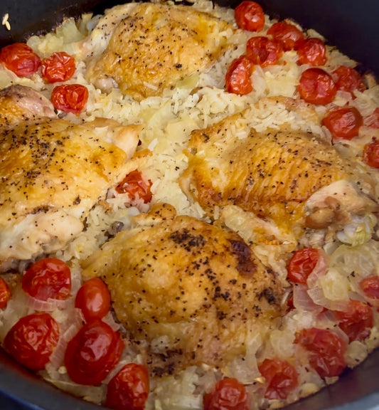 One-Pot Lemon Chicken & Rice: Simple, Flavorful, and Easy